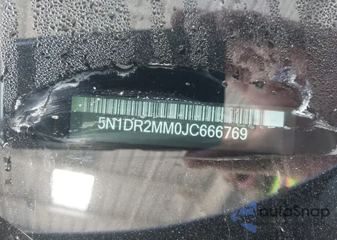 2018 Nissan Pathfinder Platinum from USA, damaged, VIN 5N1DR2MM0JC666769